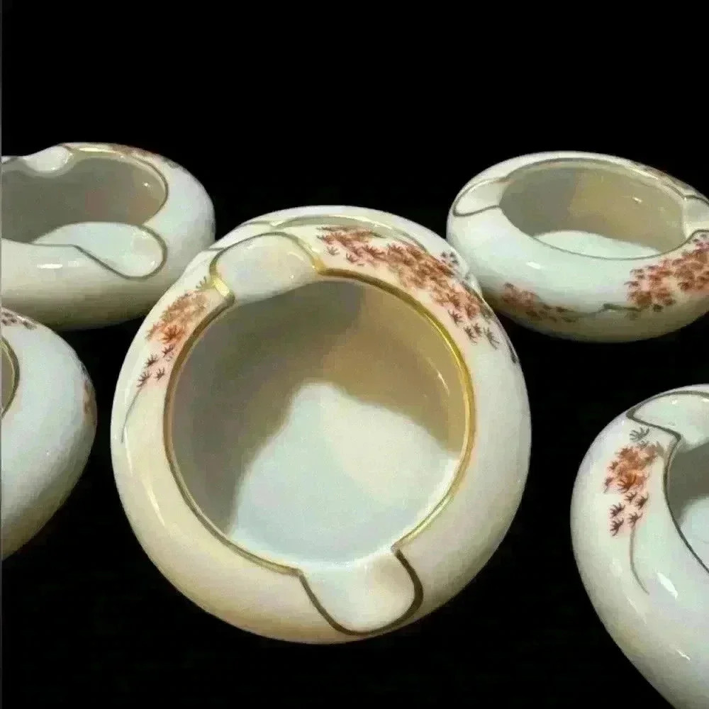 Vtg 50's Fukagawa Arita ashtrays